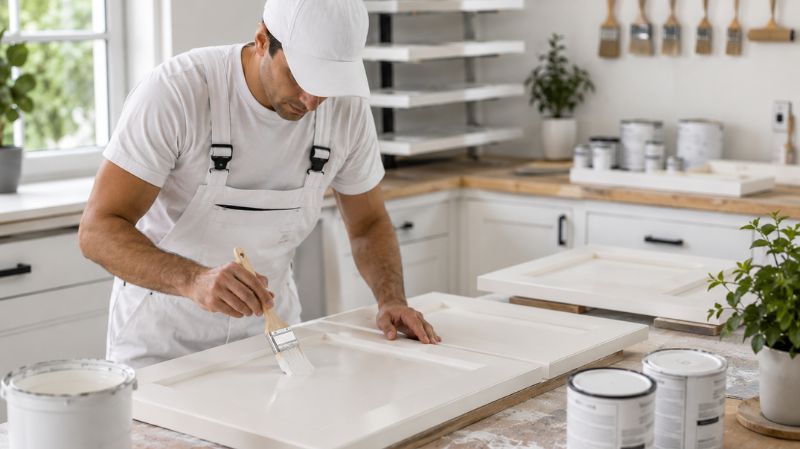 Water based cabinet paint versus traditional oil based cabinet paint