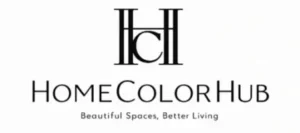 HomeColorHub brand logo featuring the HCH monogram and the tagline "Beautiful Spaces, Better Living."
