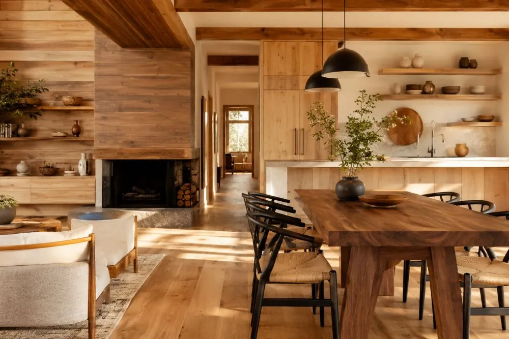 Different types of wood used for furniture flooring cabinets and home decor