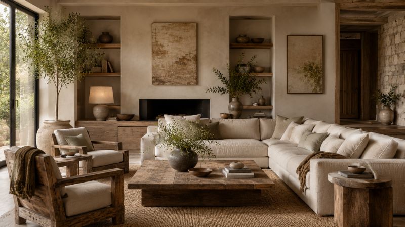 Eco-friendly sustainable home interior