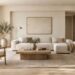 Minimalist home decor essentials in a warm, clutter-free living room