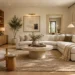 AI room design visualization of a modern living room